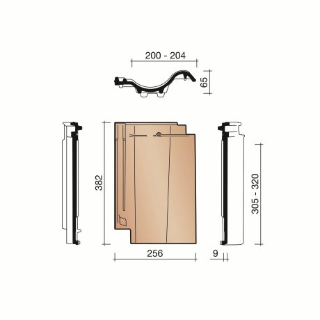 OVH Vario Matzwart Verglaasd.