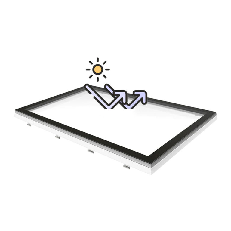 Skylux iWindow2 - vaste uitvoering voor alle opstanden zonwerend 400x1600
