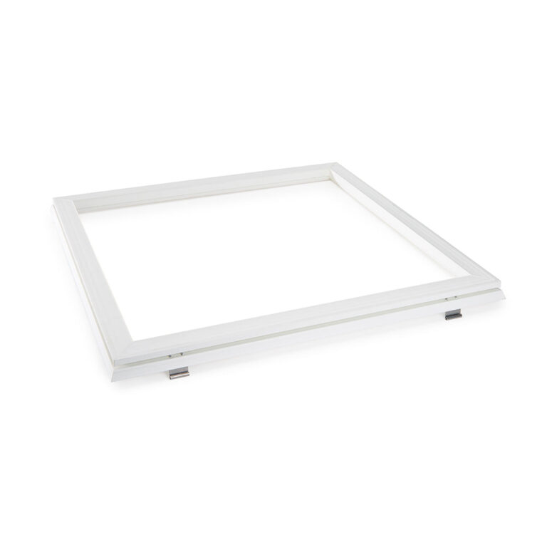 pvc-raam met scharnieren 0850 x 0850 mm