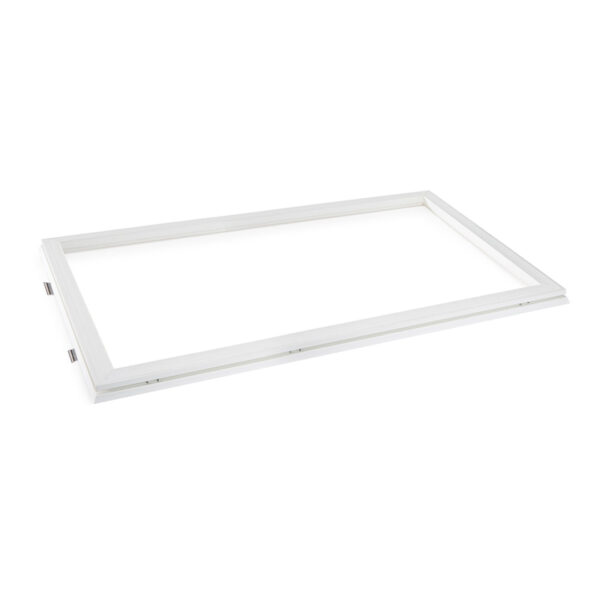 pvc-raam met scharnieren aan korte zijde 0400 x 0700 mm